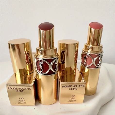 ysl volupte shine|ysl burnt zellige.